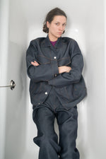 Load image into Gallery viewer, Denim Jacket in Wool Denim
