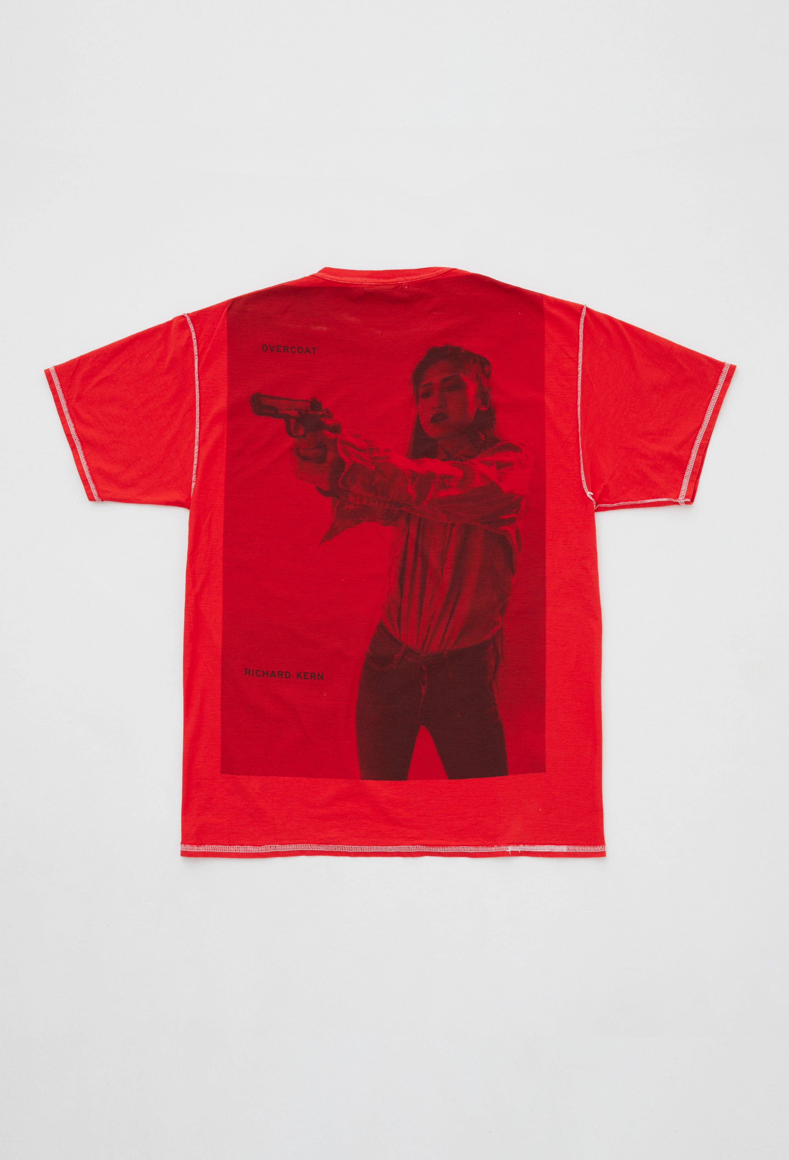 Overcoat x Richard Kern Collaboration T-shirt in Red