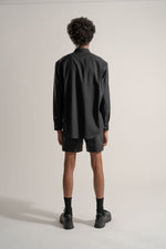 Load image into Gallery viewer, Cotton Elastic Shorts in Black
