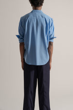 Load image into Gallery viewer, Classic Wool Shirt in Sky Blue

