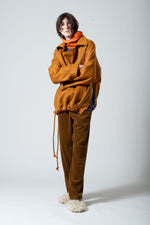 Load image into Gallery viewer, Double-face Beaver Wool Pullover in Camel
