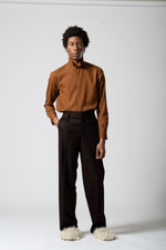 Load image into Gallery viewer, Wool Shirt in Brown
