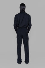 画像をギャラリービューアに読み込む, Tuxedo Drawstring Trouser with Satin Side Panel
