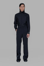 画像をギャラリービューアに読み込む, Tuxedo Drawstring Trouser with Satin Side Panel
