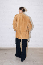 Load image into Gallery viewer, Suede Single Breasted Jacket
