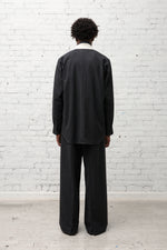 画像をギャラリービューアに読み込む, Shirt Jacket in Wool Flannel
