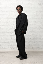 画像をギャラリービューアに読み込む, Drawstring Trouser in Rayon Tricotine
