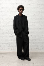 画像をギャラリービューアに読み込む, Drawstring Trouser in Rayon Tricotine
