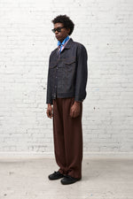 画像をギャラリービューアに読み込む, Wool Denim Jacket

