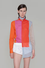 画像をギャラリービューアに読み込む, Oversized Shirt In Printed Cotton
