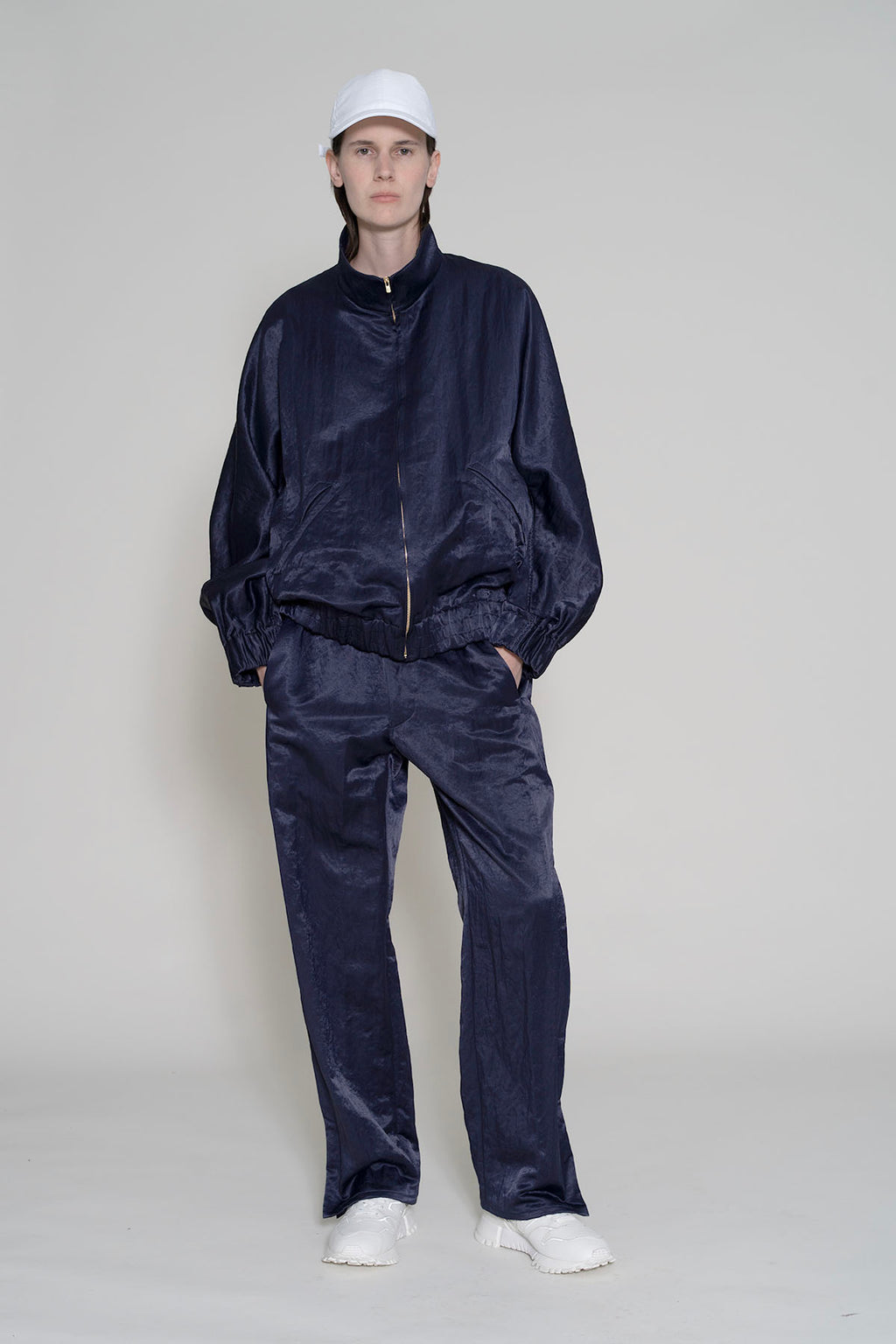 Windbreaker In Nylon Satin