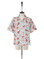 Load image into Gallery viewer, Printed Rayon Short Sleeve Shirt
