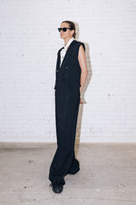 画像をギャラリービューアに読み込む, Sleeveless Jumpsuit in Rayon Tricotine
