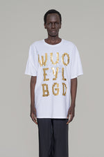 画像をギャラリービューアに読み込む, We Buy Gold T-Shirt in White
