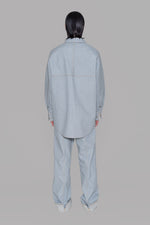 Load image into Gallery viewer, Overshirt in Recycled Denim
