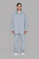 Load image into Gallery viewer, Overshirt in Recycled Denim
