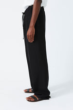 Load image into Gallery viewer, Rayon Tricotine Drawstring Trouser
