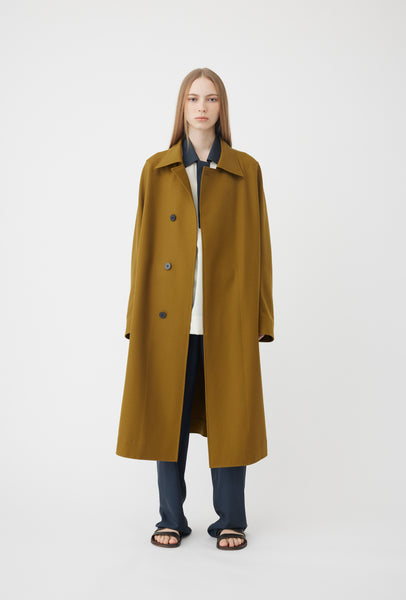 OVERCOAT Darted Dolman Sleeve Overcoat - アウター